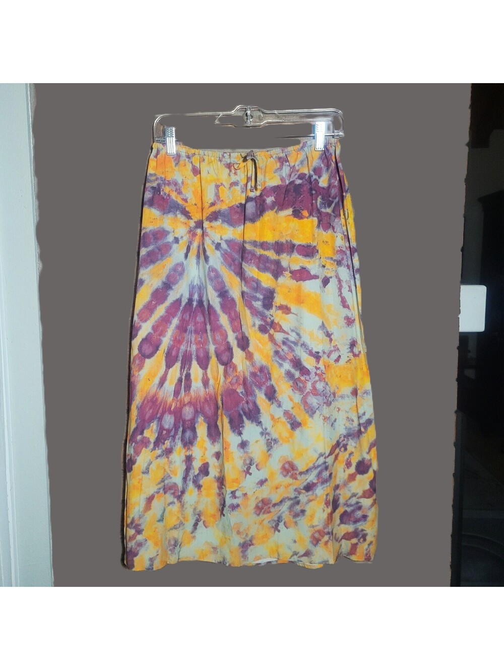 Free People Tropical Oasis Set Skirt Women's - Size M Boho Maxi Tie-Dye Hippie